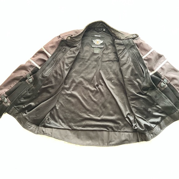 Mens Harley Davidson Riding Gear Motorcycle Jacket - Picture 6 of 7